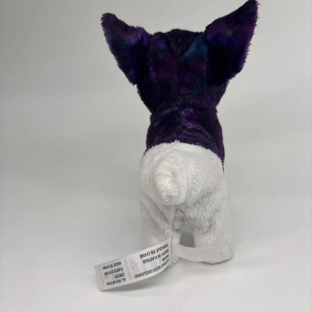 American Girl Berry Brioche Bulldog Pet Dog Poseable Purple Teal 2023